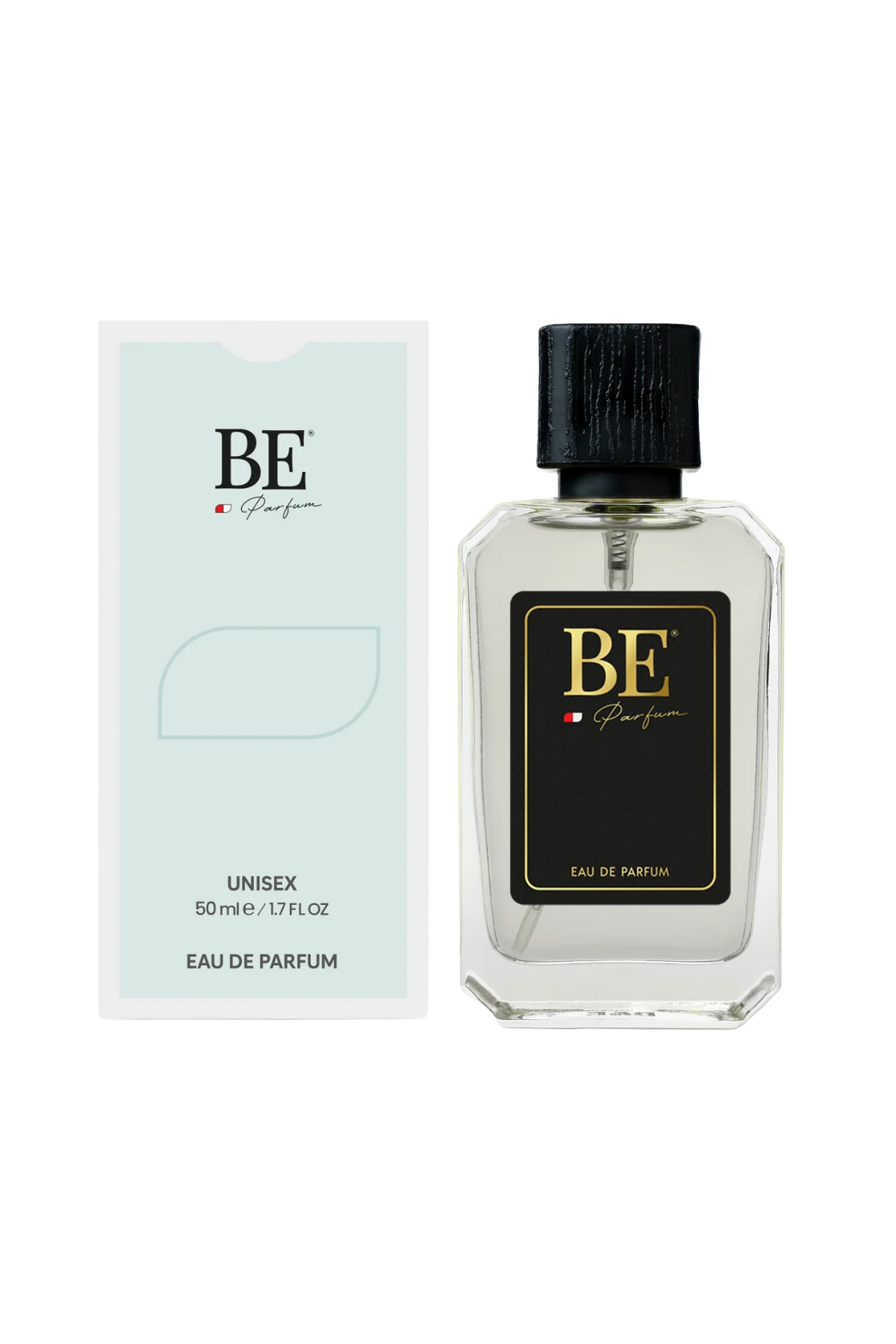 BE Parfum flacon met verpakking
