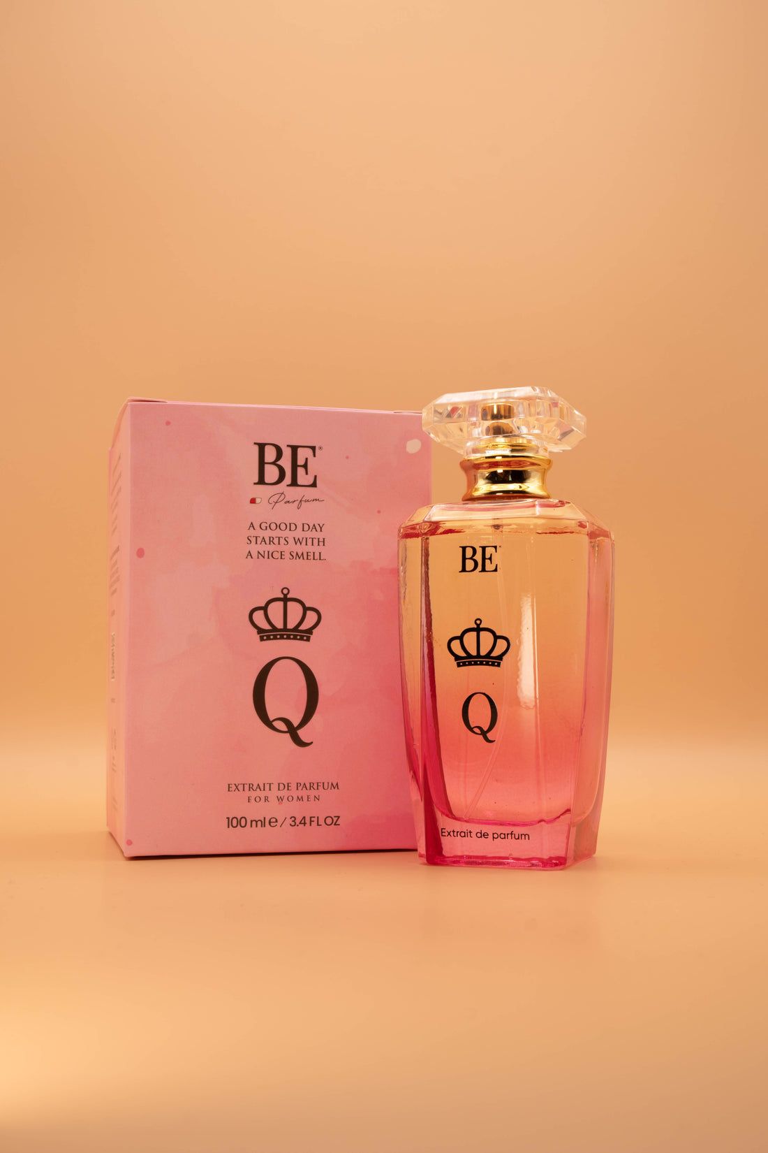 BE Parfum Q met verpakking - Born in Roma Donna dupe, 100ml extrait de parfum voor dames