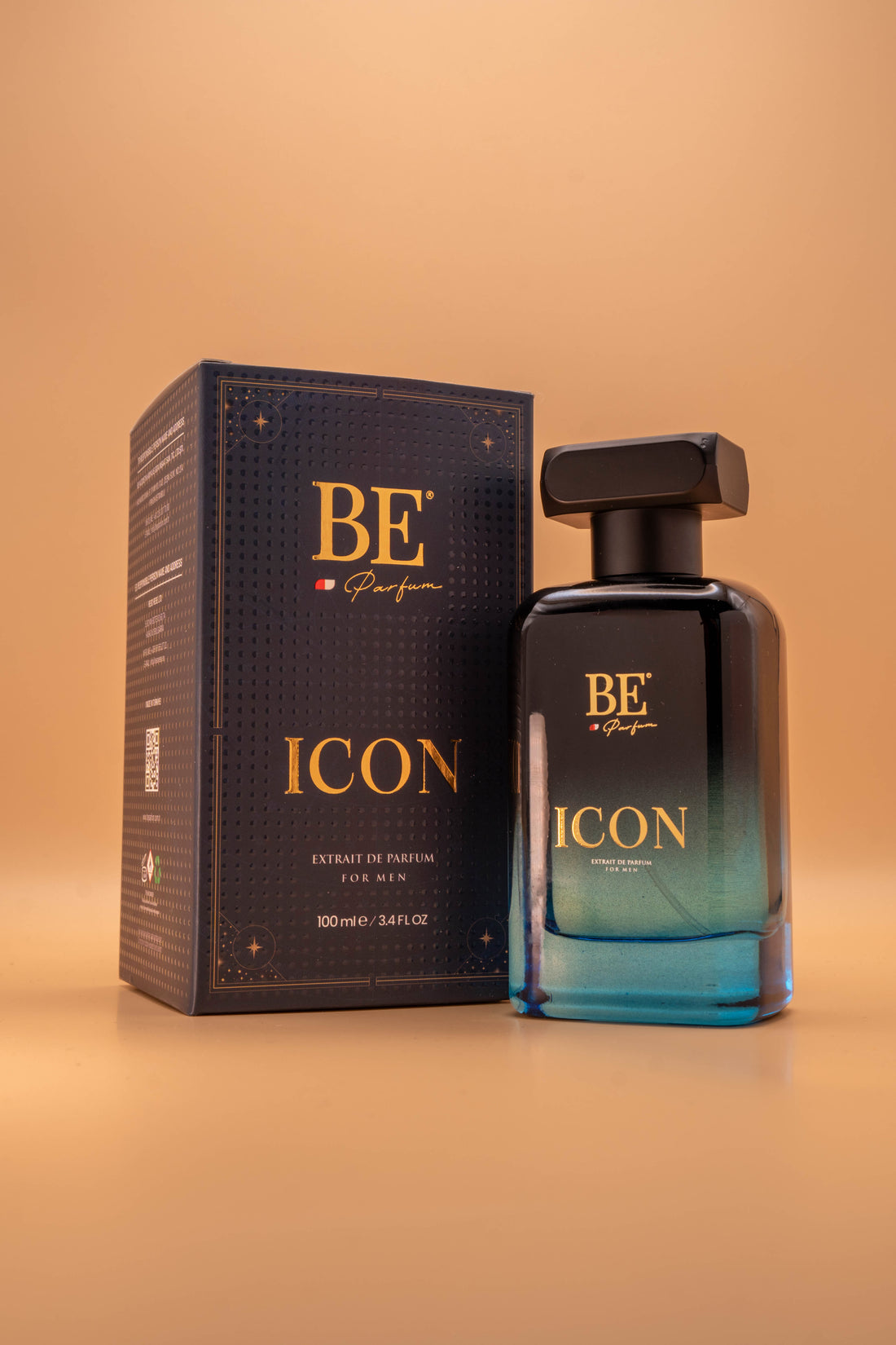 BE Parfum Icon met verpakking - Stronger With You dupe, 100ml extrait de parfum voor heren